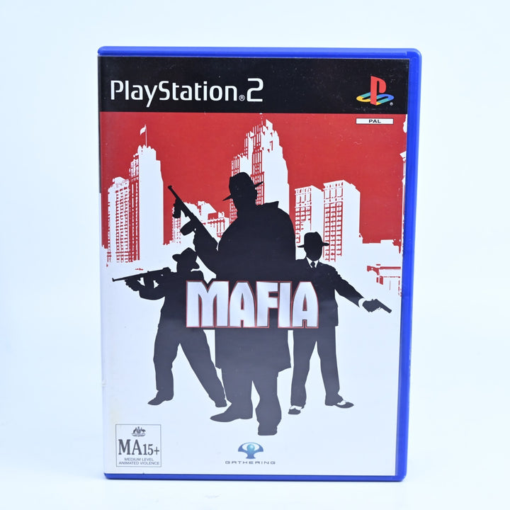 Mafia - Sony Playstation 2 / PS2 Game + Manual - PAL - MINT DISC!