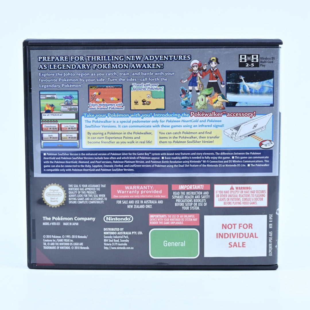 Pokemon SoulSilver - Nintendo DS Game - AUS PAL + No Manual - Soul Silver