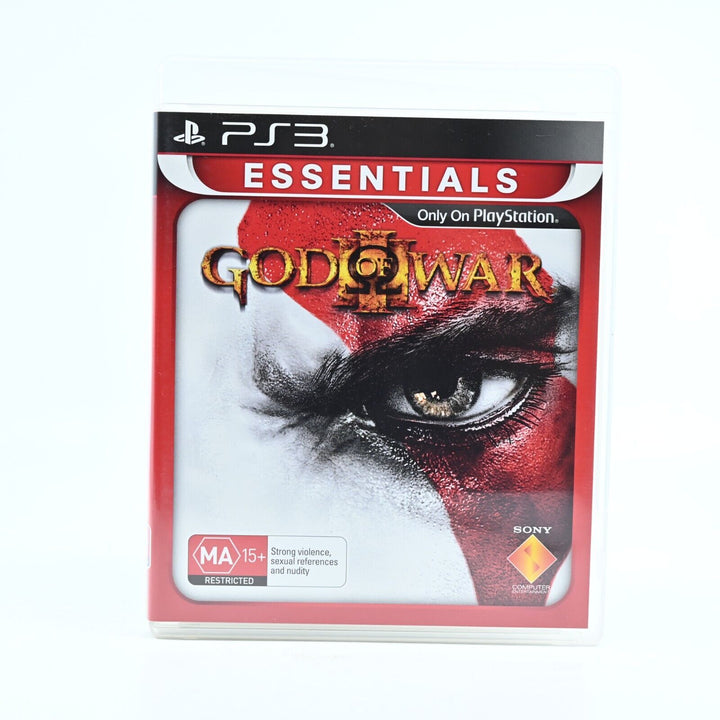 God of War III 3 - Sony Playstation 3 / PS3 Game + Manual - MINT DISC!