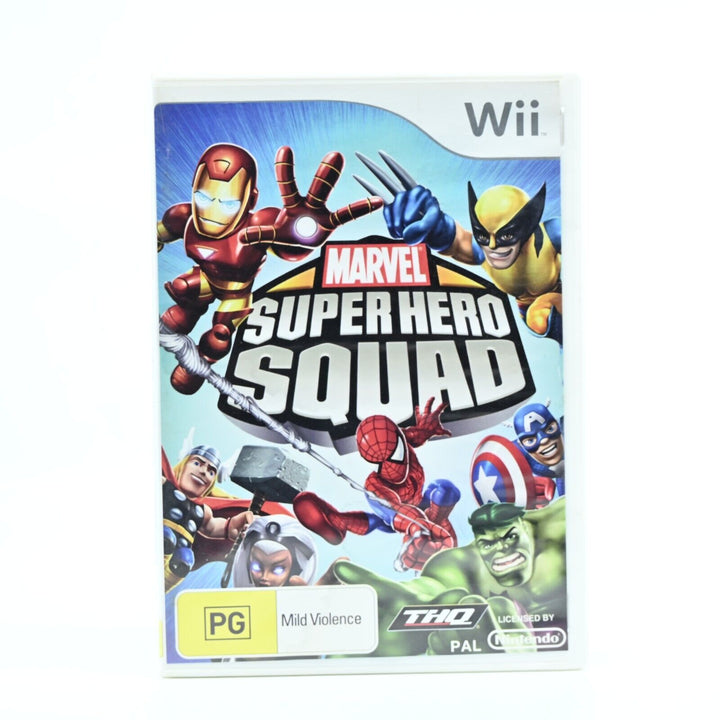 Marvel Superhero Squad - Nintendo Wii Game + Manual - PAL - FREE POST!