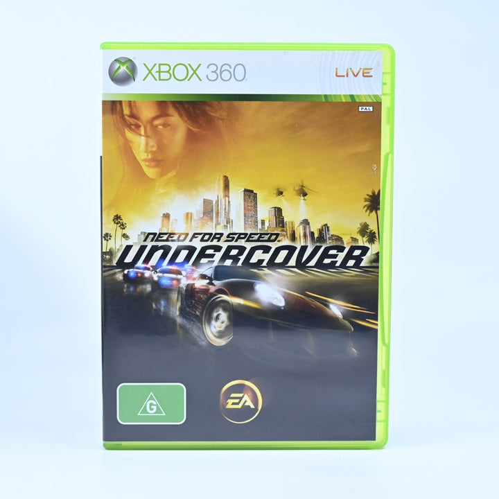 Need For Speed: Undercover - Xbox 360 Game + Manual - PAL - MINT DISC!