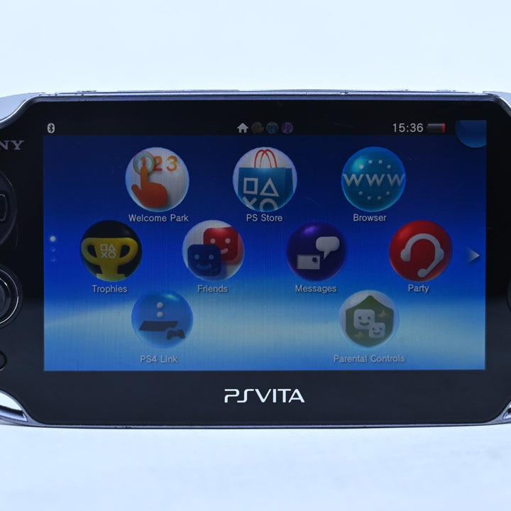 Black OLED PS Vita - 8GB card - Sony PS Vita Console - PAL - FREE POST!