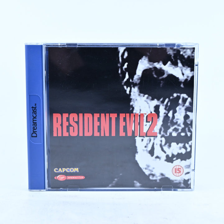 Resident Evil 2 - Sega Dreamcast Game + Manual - PAL - MINT DISC!