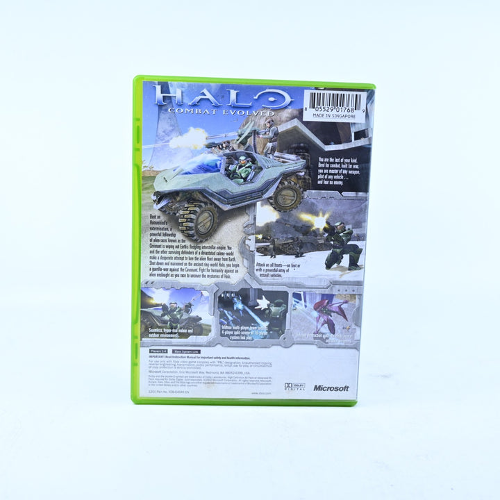 Halo: Combat Evolved - Original Xbox Game + Manual - PAL - MINT DISC!