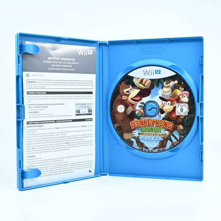 Donkey Kong Country: Tropical Freeze - Nintendo Wii U Game - NEAR MINT DISC!