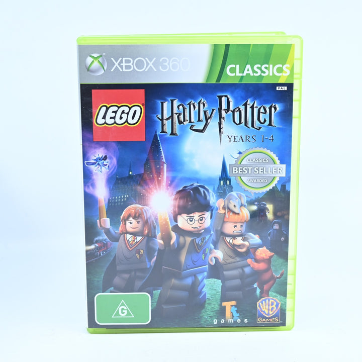 LEGO Harry Potter Years 1-4 - Xbox 360 Game + Manual - PAL - MINT DISC!