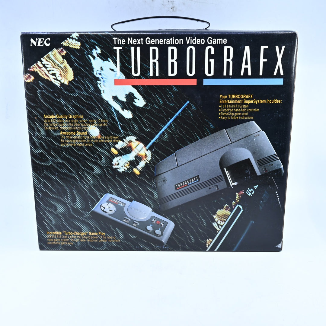 NEC Turbografx-16 Boxed Console / PC Engine + Accessory Kit - NTSC-U/C