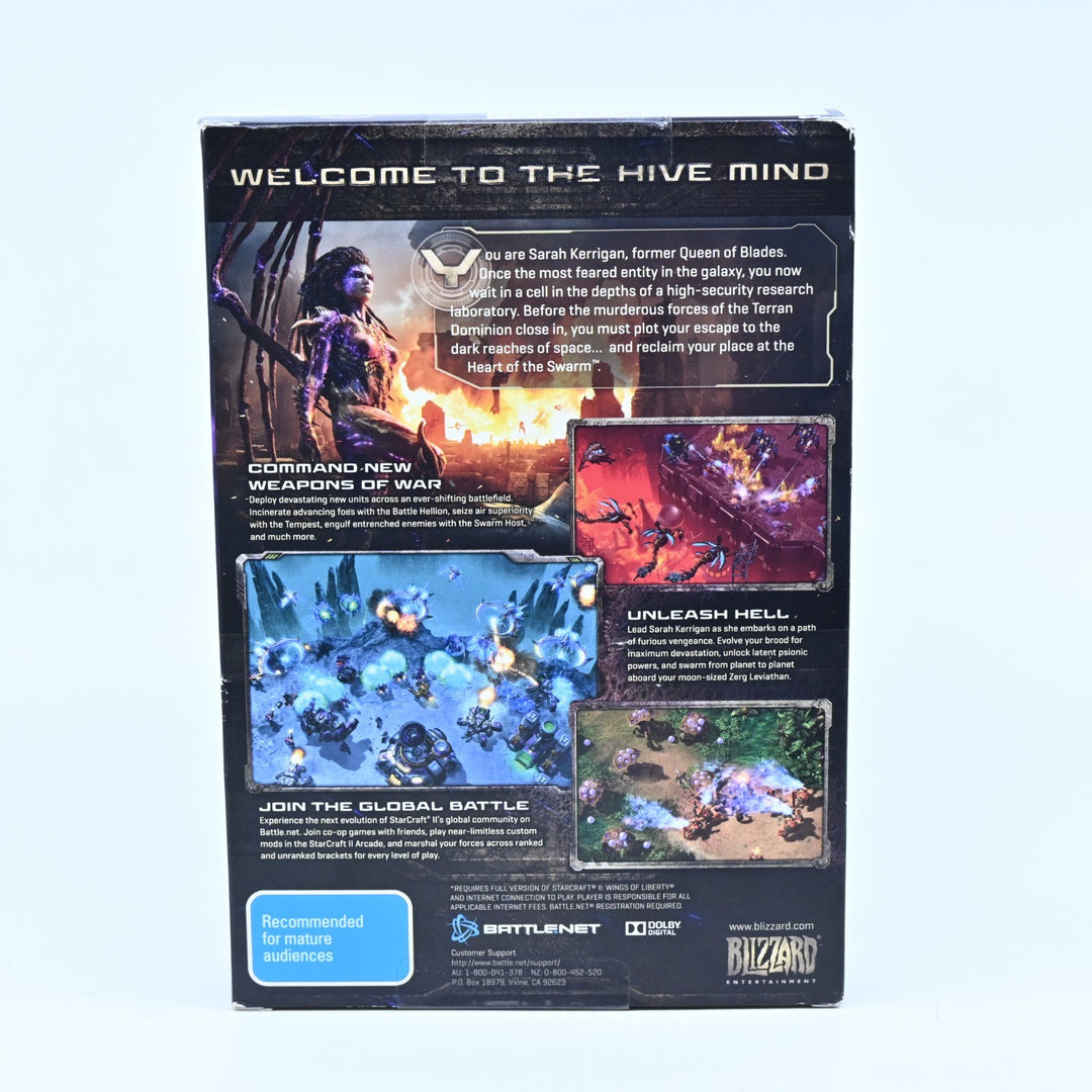 SEALED! StarCraft II: Heart of the Swarm - Expansion Set - Blizzard -  PC Game