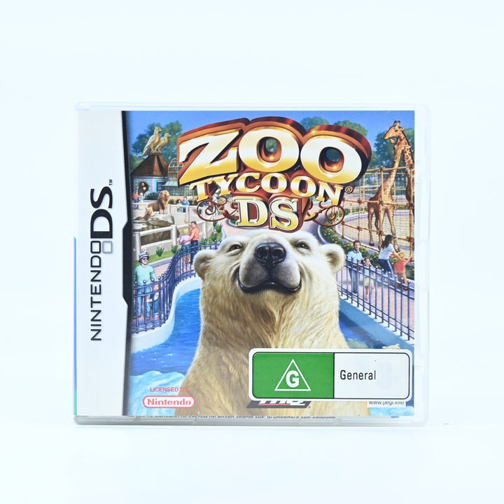 Zoo Tycoon DS - Nintendo DS Game - PAL + Manual - FREE POST!