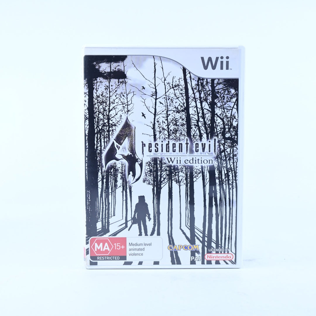 Resident Evil 4 - Nintendo Wii Game + Manual - PAL - MINT DISC!
