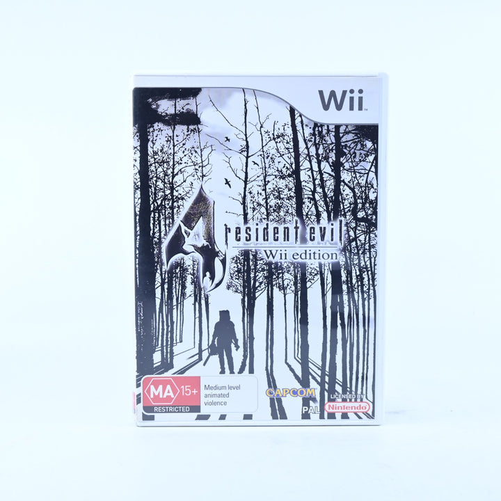 Resident Evil 4 - Nintendo Wii Game + Manual - PAL - MINT DISC!