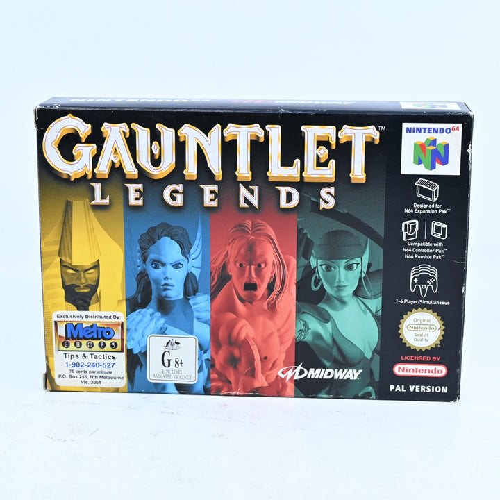 Gauntlet Legends - N64 / Nintendo 64 Boxed Game - PAL - FREE POST!