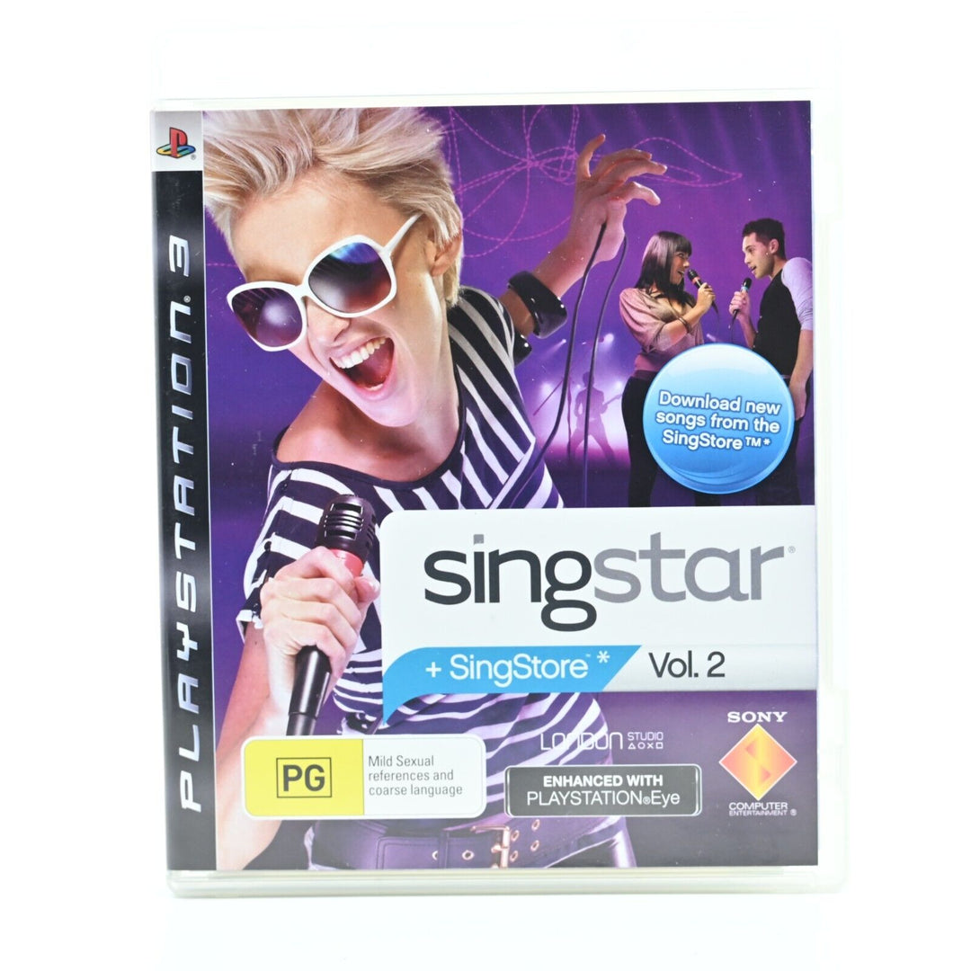 Singstar Vol 2 - COMPLETE - Sony Playstation 3 / PS3 Game - FREE POST!