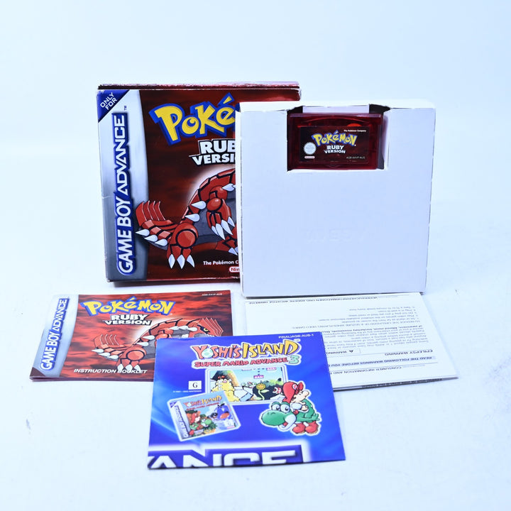 Pokemon Ruby Version - Nintendo Gameboy Advance / GBA Boxed Game - AUS PAL