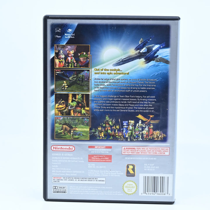 Starfox Adventures - Nintendo Gamecube Game + Manual - PAL - FREE POST!