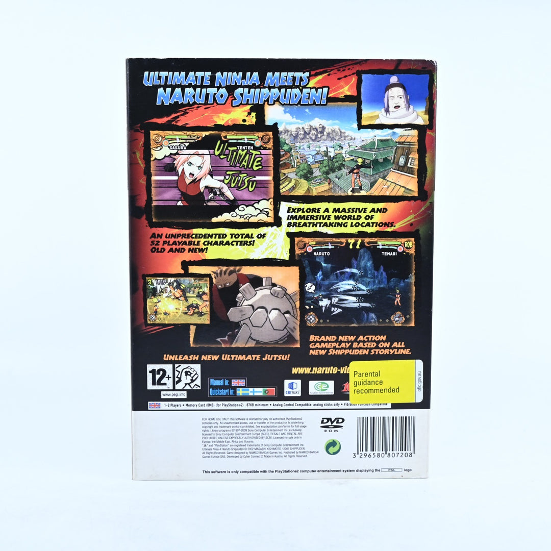 Naruto Ultimate Ninja 4 - Sony Playstation 2 / PS2 Game + Manual - PAL