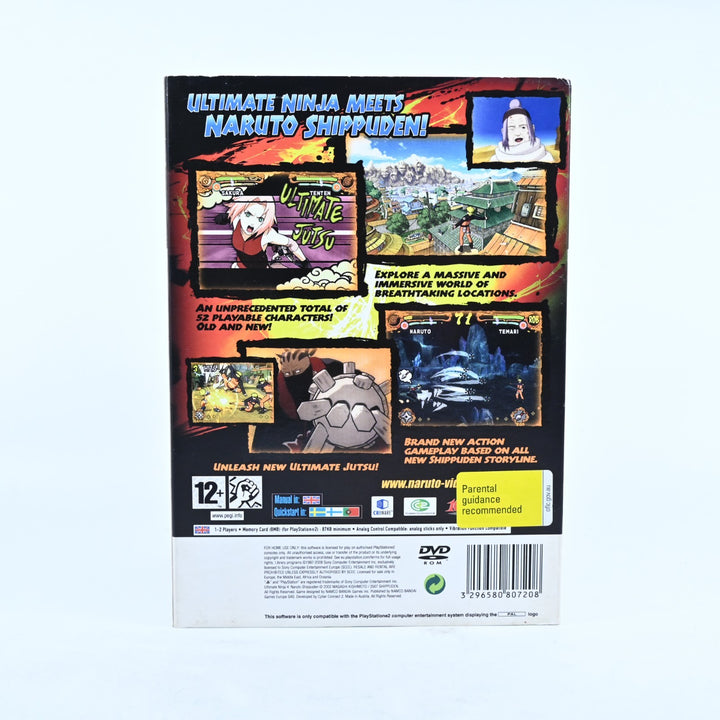 Naruto Ultimate Ninja 4 - Sony Playstation 2 / PS2 Game + Manual - PAL