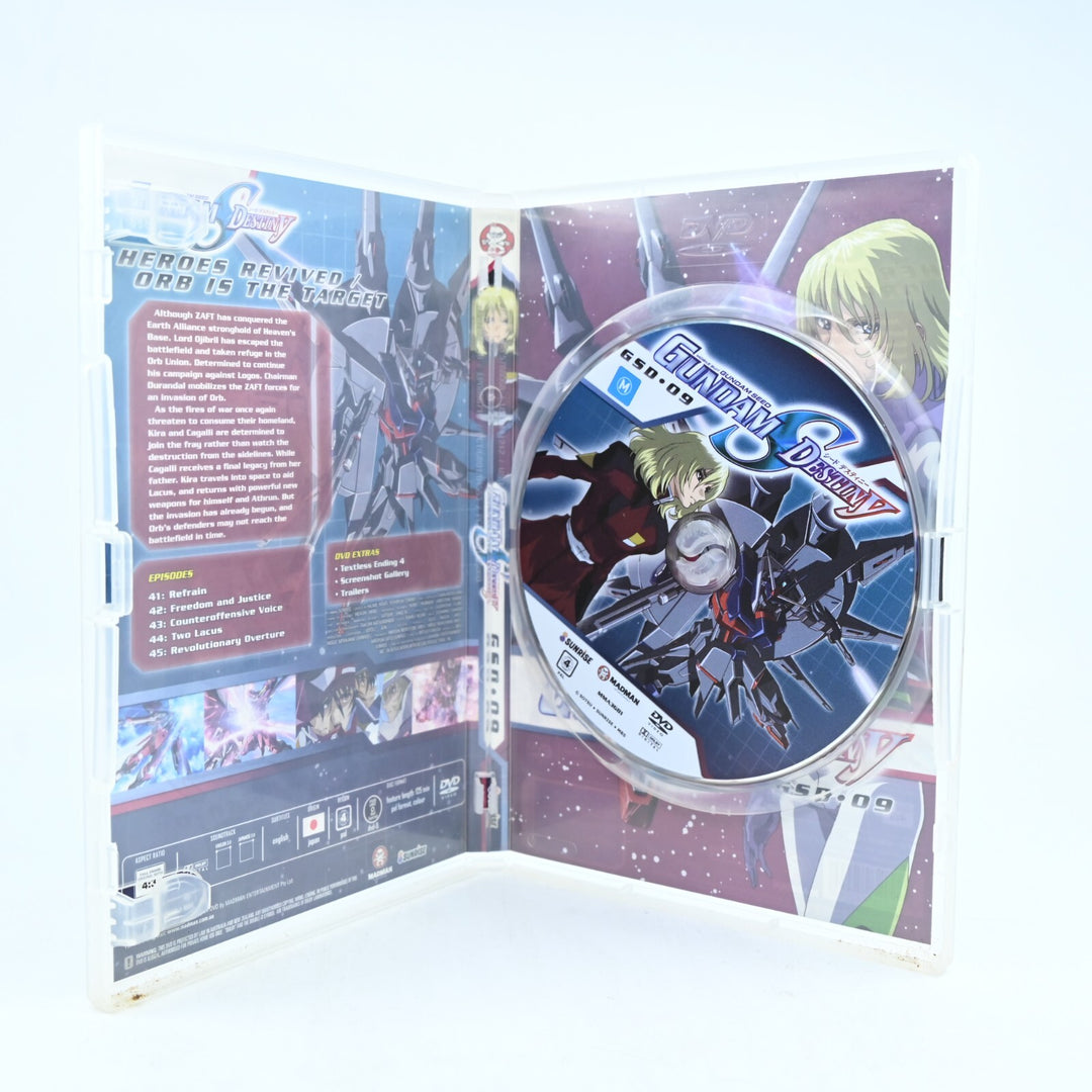 Gundam Seed Destiny Volume 1 & Collector's Box AUS PAL Anime DVD NEAR MINT DISCS