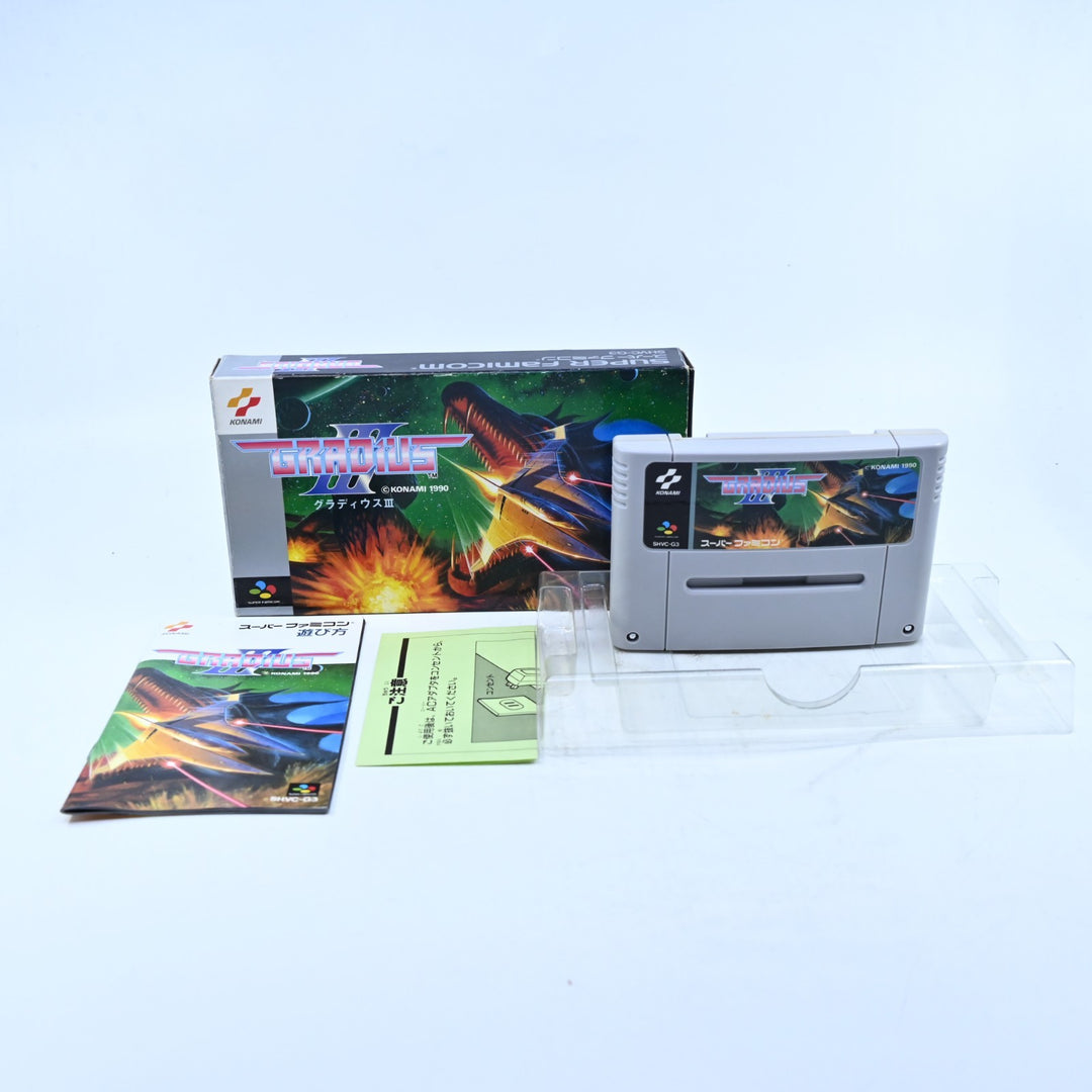Gradius III 3 - SNES Game / Super Famicom Game - NTSC-J