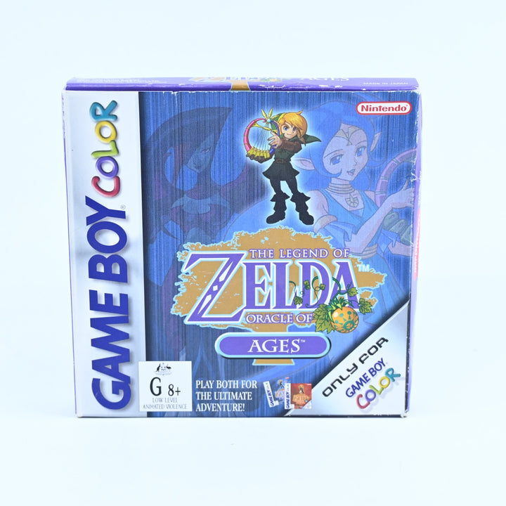 The Legend of Zelda: Oracle of Ages - Nintendo Gameboy Color Boxed Game