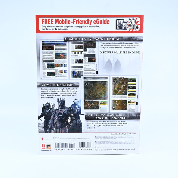 The Witcher 3: Wild Hunt - Official Game Guide by Prima