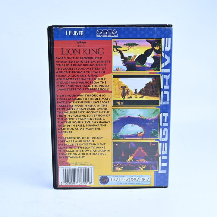 Disney's The Lion King - Sega Mega Drive Game + Manual - PAL - FREE POST!