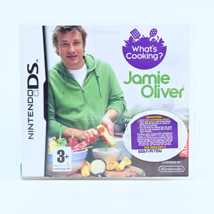 What's Cooking? Jamie Oliver - Nintendo DS Game - PAL + Manual - FREE POST!
