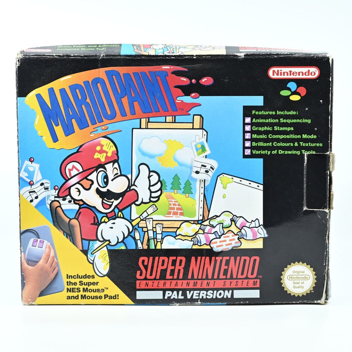 Mario Paint - Super Nintendo / SNES Boxed Game - PAL - FREE POST!