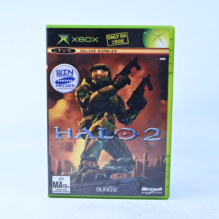 Halo 2 - Original Xbox Game + Manual - PAL - MINT DISC!