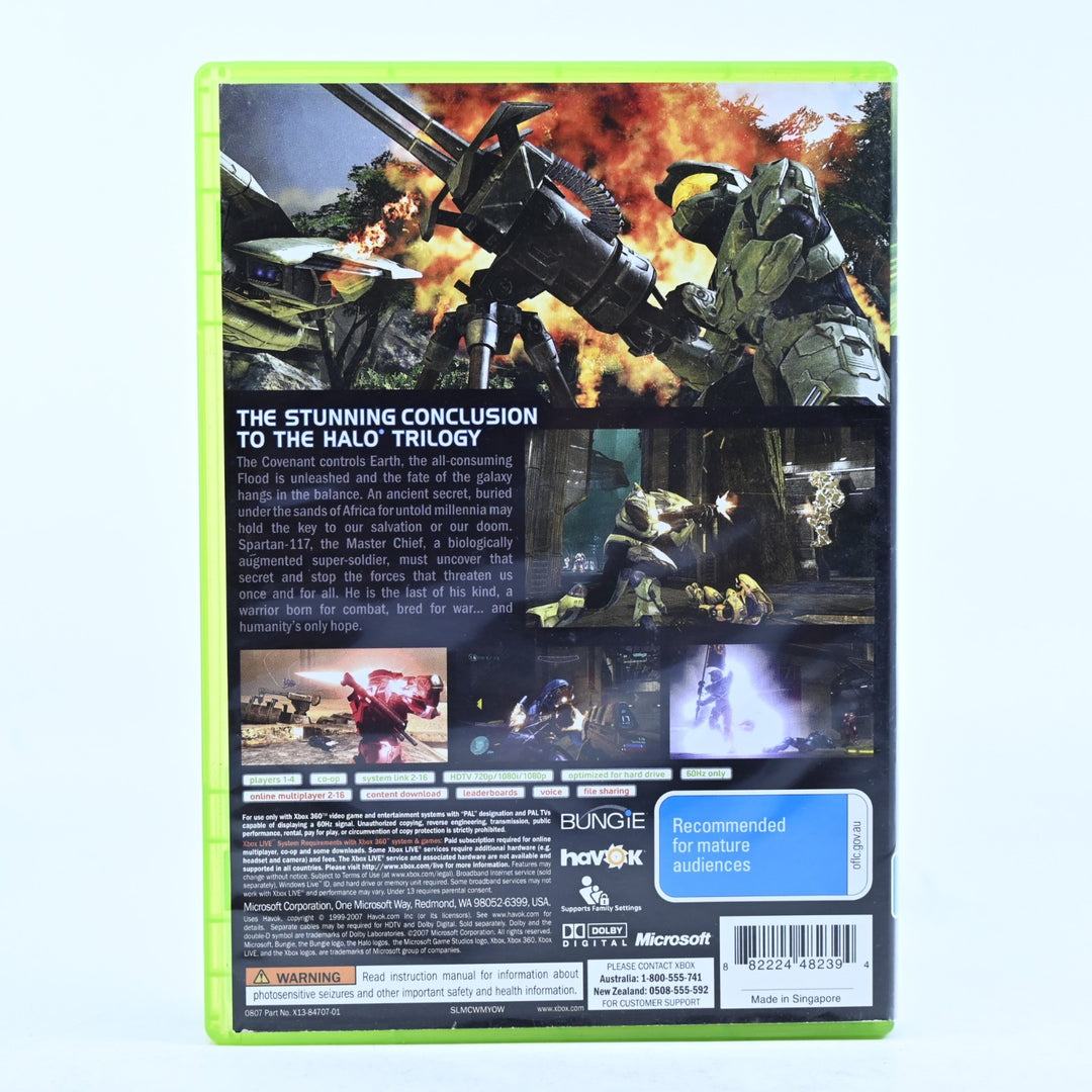 Halo 3 - Xbox 360 Game - No Manual - PAL - FREE POST!