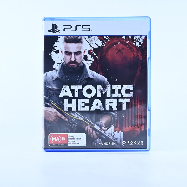 Atomic Heart - Sony Playstation 5 / PS5 Game - MINT DISC - CODE UNUSED!