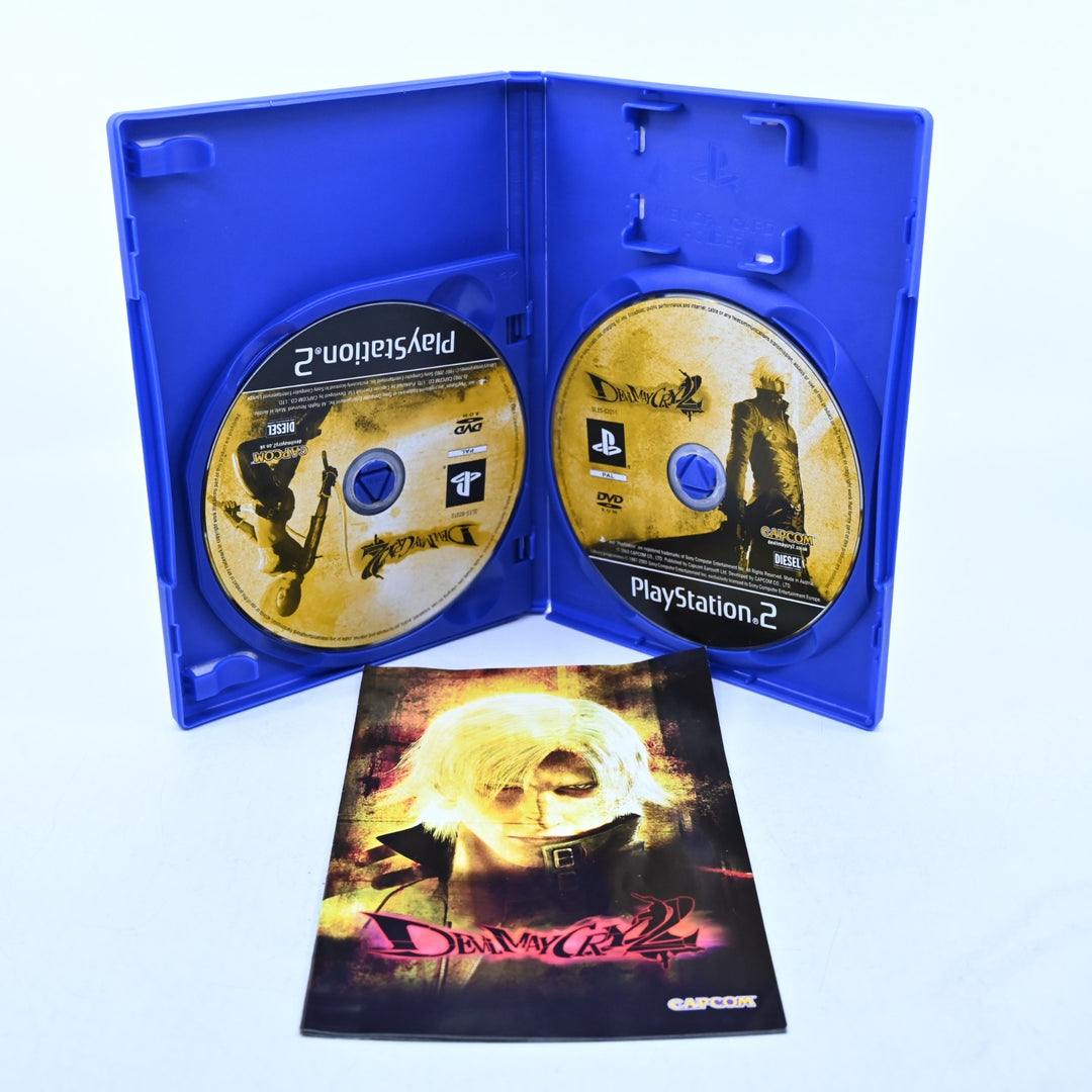 Devil May Cry 2 - Sony Playstation 2 / PS2 Game + Manual - PAL - MINT DISC!