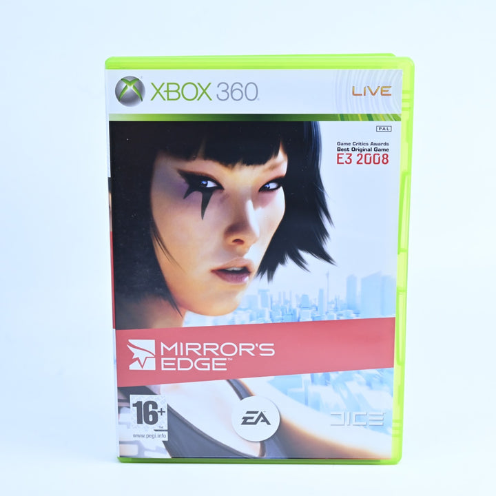 Mirror's Edge - Xbox 360 Game + Manual - PAL - MINT DISC!