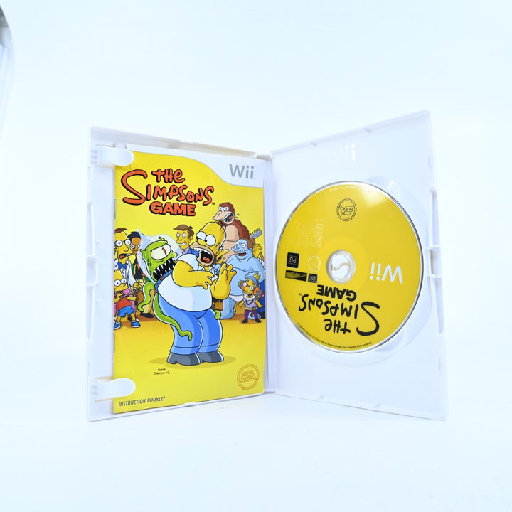 The Simpsons Game - Nintendo Wii Game + Manual - PAL - MINT DISC!