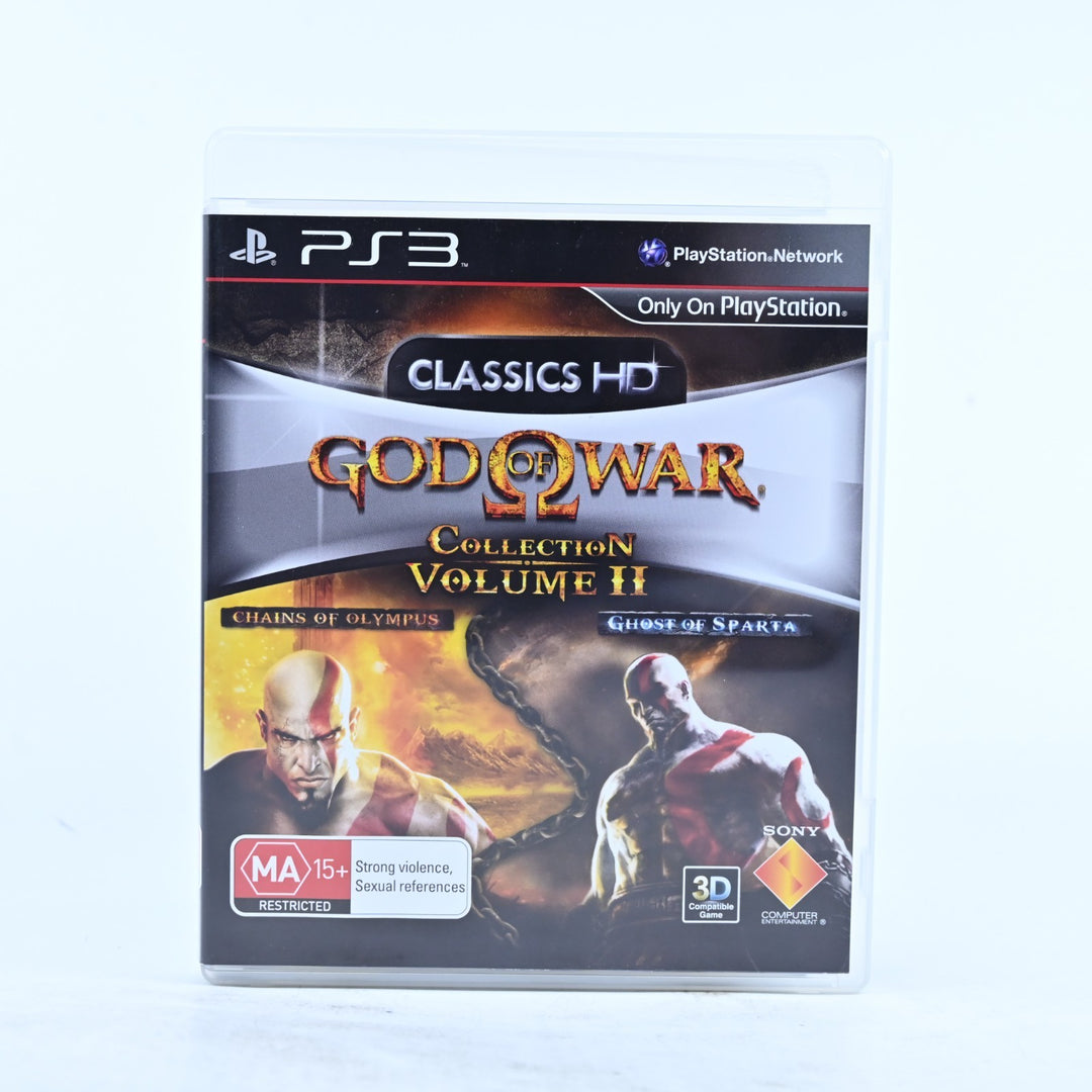 God of War Collection Volume II - Sony Playstation 3 / PS3 Game + Manual