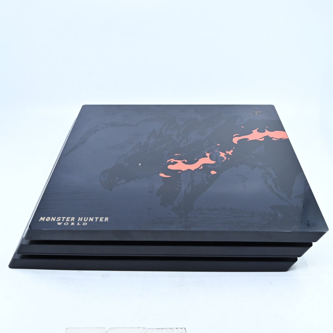 Monster Hunter World Limited Editon - Sony Playstation 4 / PS4 Pro Console - PAL
