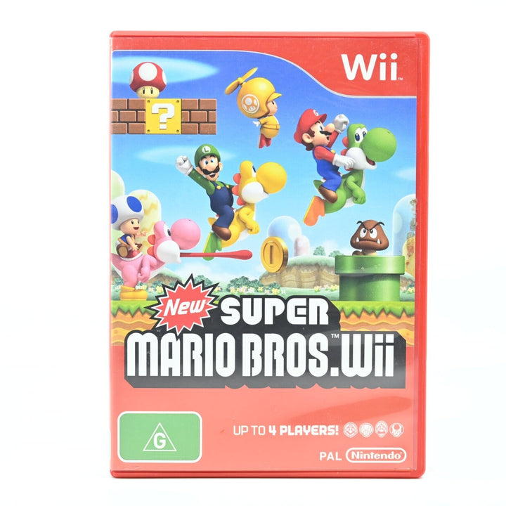 New Super Mario Bros Wii #3 - Nintendo Wii Game - PAL - FREE POST!