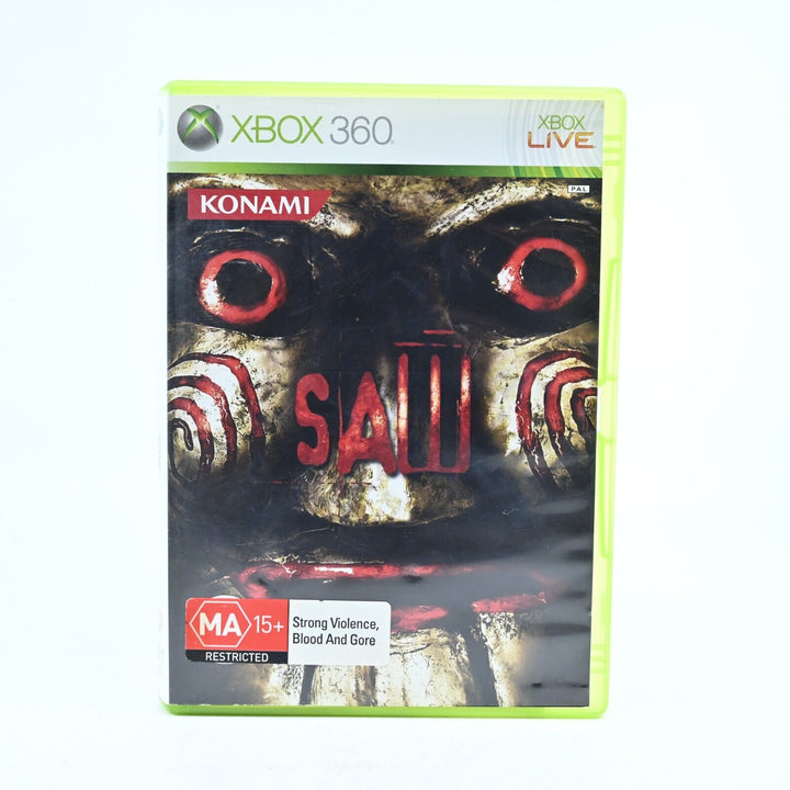 Saw - Xbox 360 Game + Manual - PAL - MINT DISC!