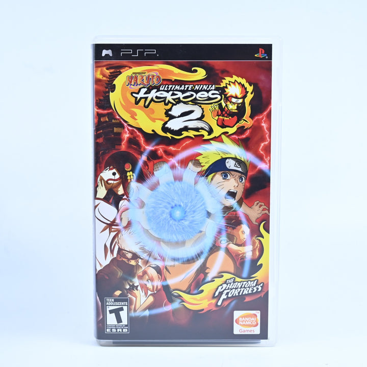 Naruto: Ultimate Ninja Heroes 2 - Sony PSP Game + Manual - Region Free