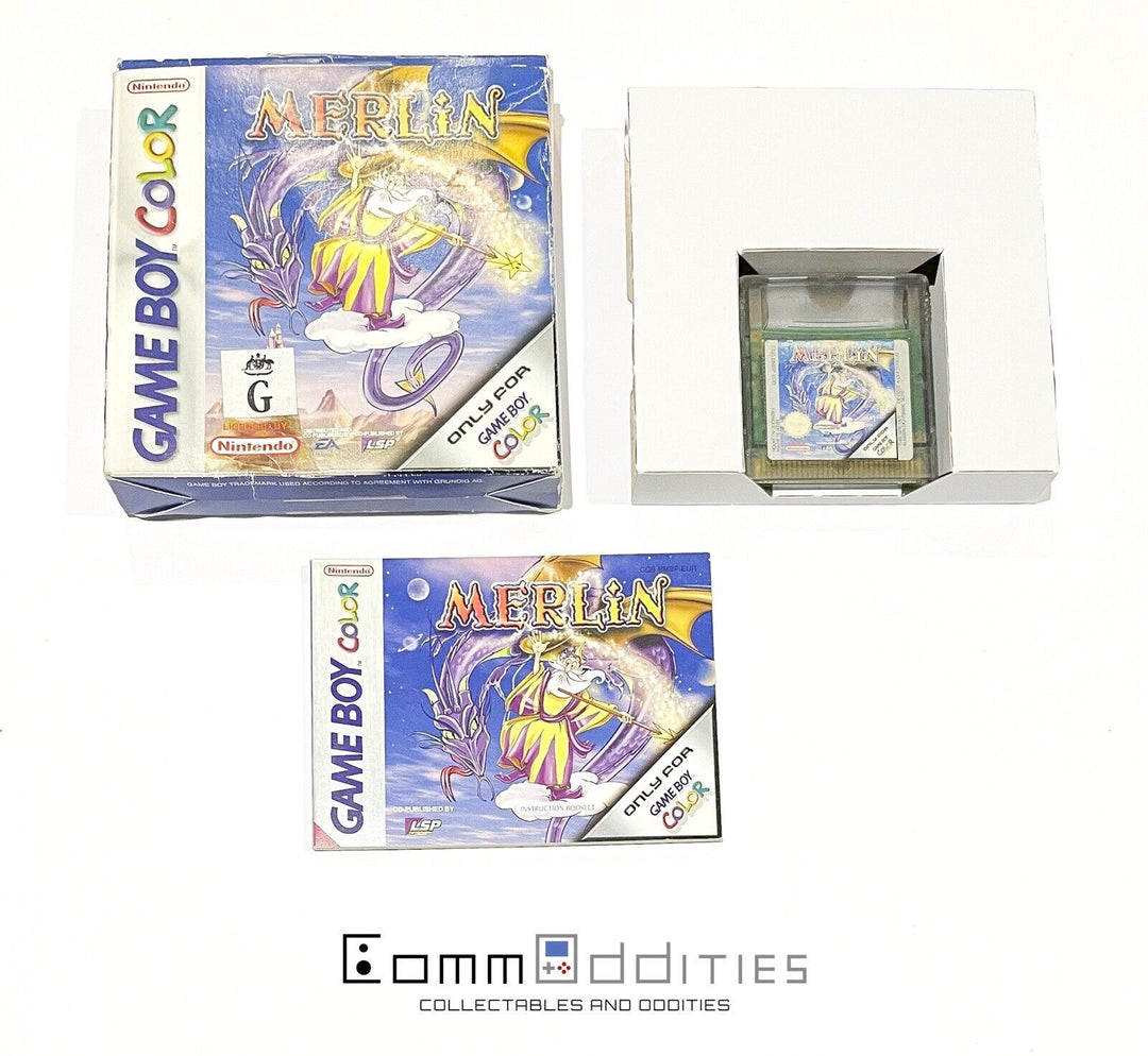 Merlin - Nintendo Gameboy Boxed Game - PAL - FREE POST!