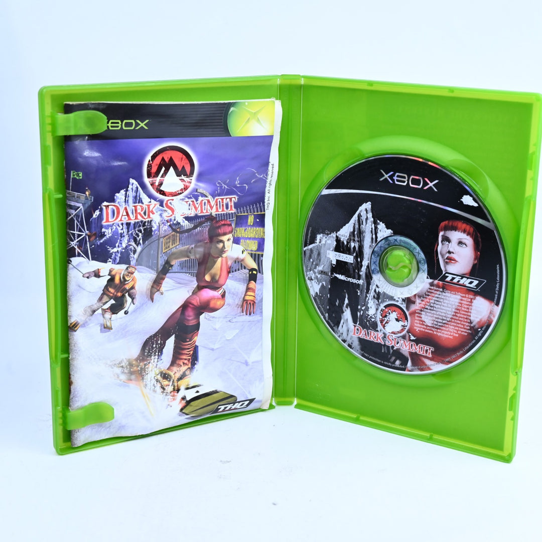 Dark Summit - Original Xbox Game + Manual - PAL - MINT DISC!