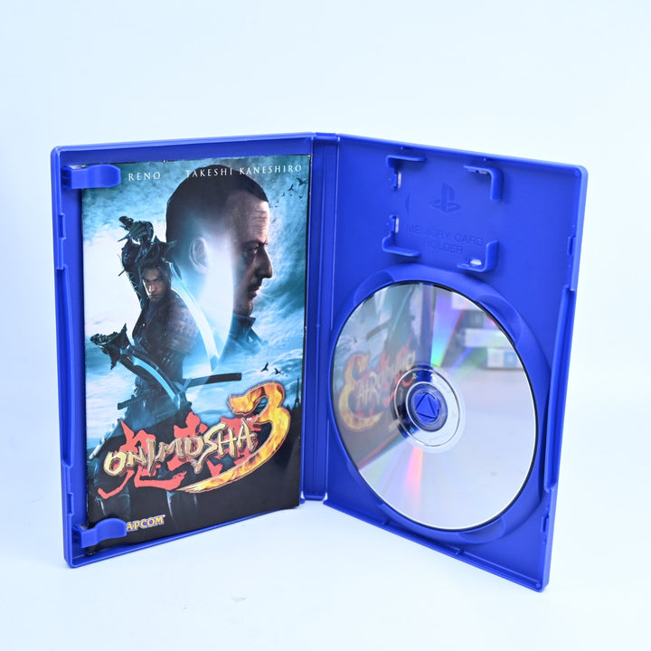 Onimusha 3 - Sony Playstation 2 / PS2 Game + Manual - PAL - MINT DISC!