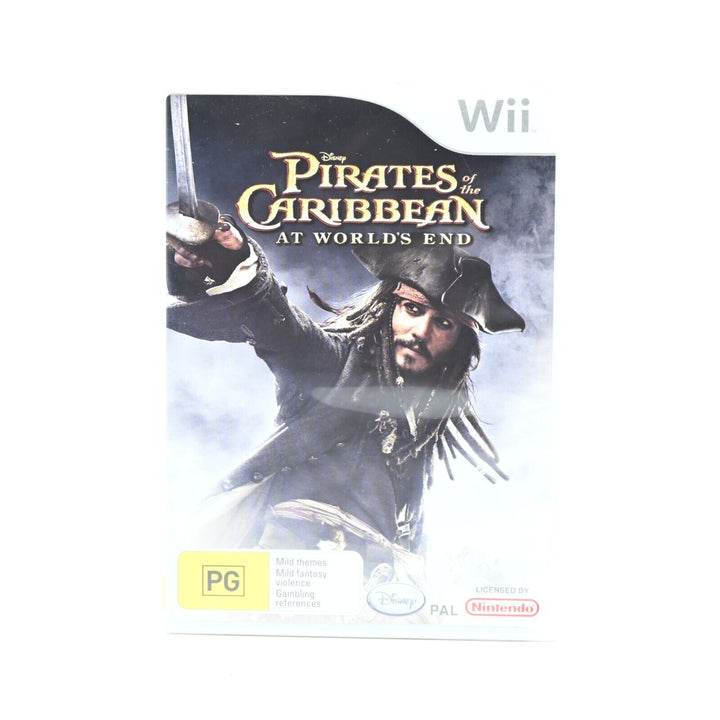 Pirates Of The Caribbean At Worlds End - Nintendo Wii Game + Manual - MINT DISC!