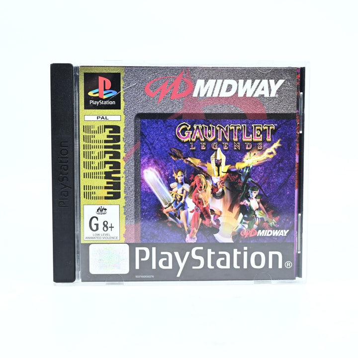 Gauntlet Legends - Sony Playstation 1 / PS1 Game + Manual - PAL - MINT DISC!