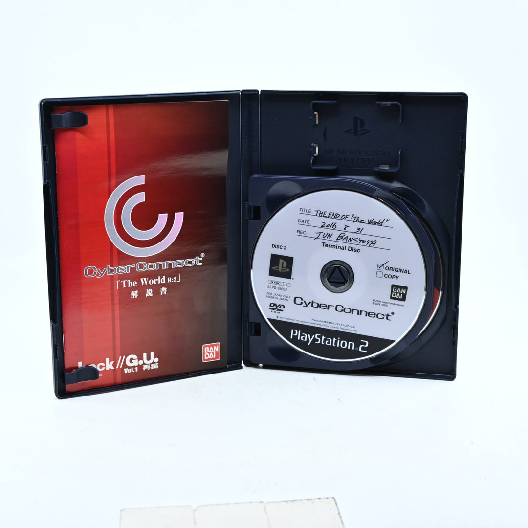 Dot .hack//G.U Vol. 1 - Sony Playstation 2 /PS2 Game + Manual - NTSC-J