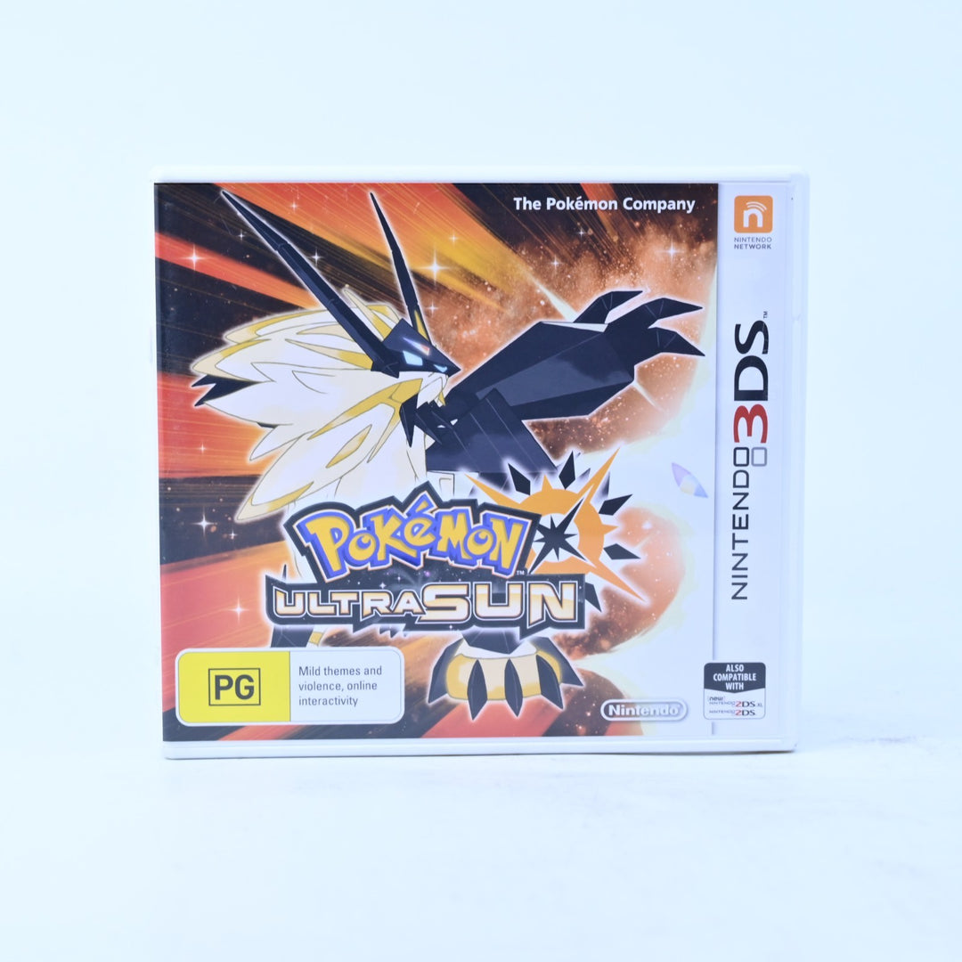 Pokemon Ultra Sun - Nintendo 3DS Game - PAL + Manual - FREE POST!