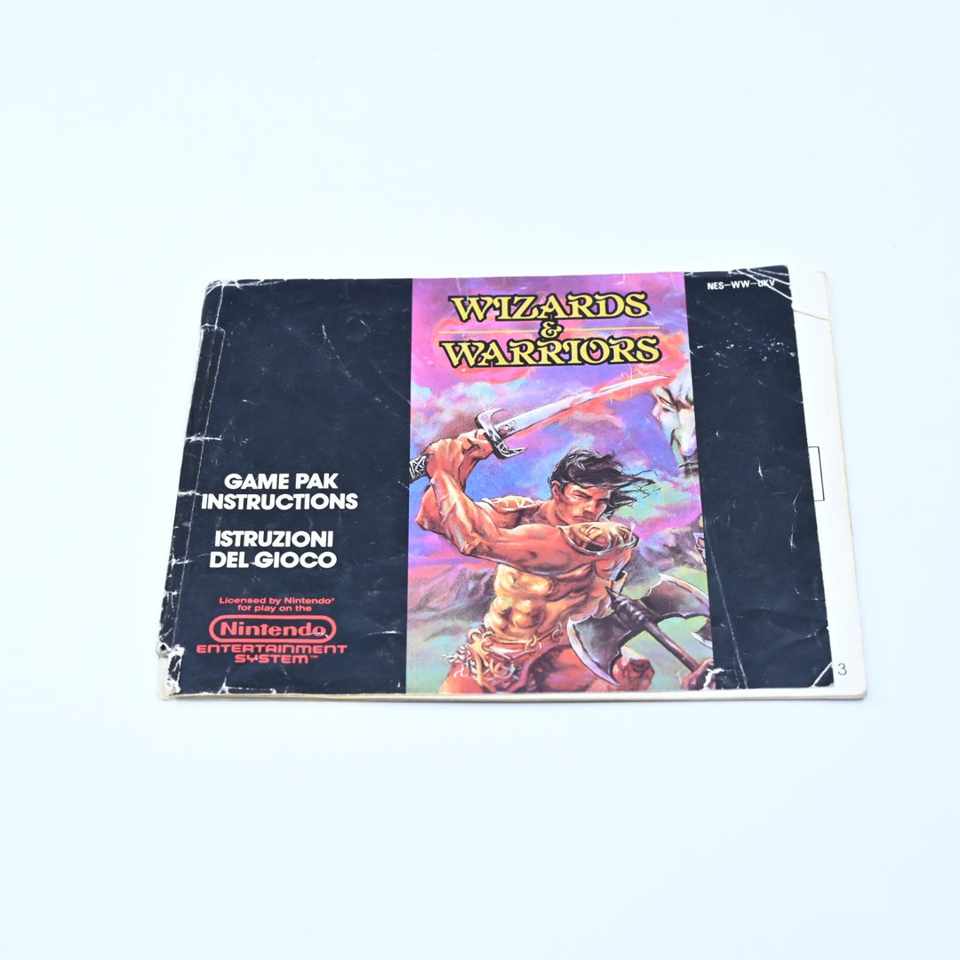 Wizards & Warriors - Nintendo Entertainment System / NES Boxed Game - PAL