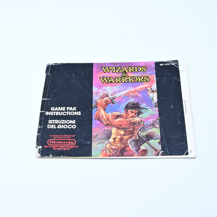 Wizards & Warriors - Nintendo Entertainment System / NES Boxed Game - PAL