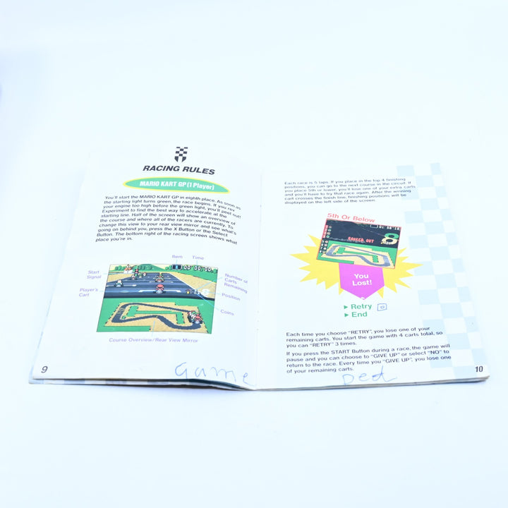 Super Mario Kart - Super Nintendo / SNES Boxed Game - PAL - FREE POST!