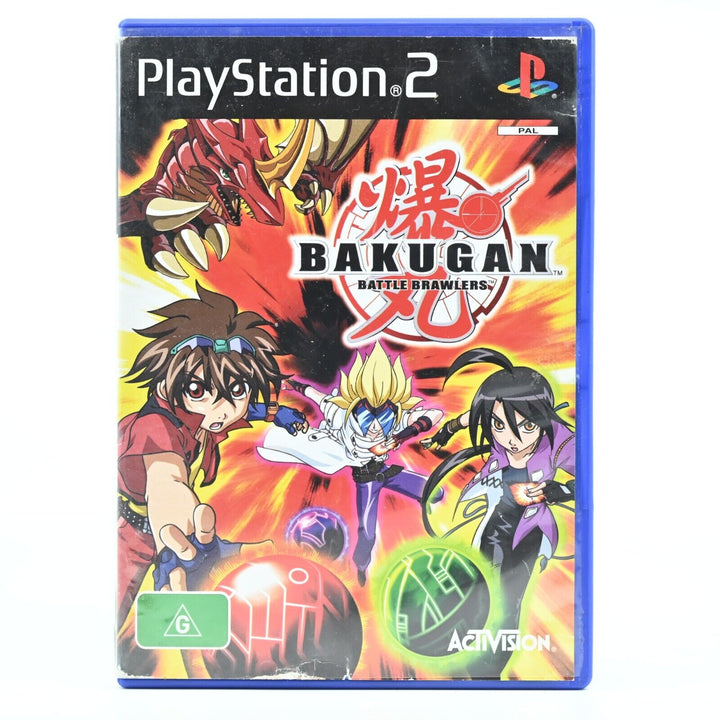 Bakugan Battle Brawlers - Sony Playstation 2 / PS2 Game - PAL - FREE POST!